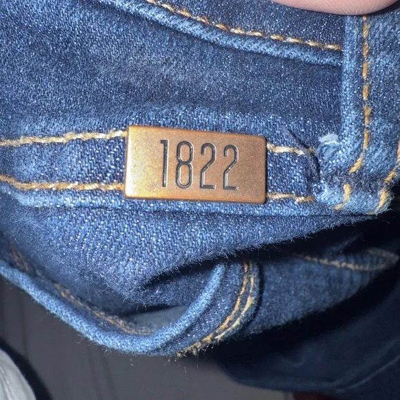 1822 Denim Dark Blue Women's Jeans - Picture 6 of 7